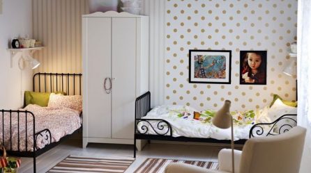 Projeto do quarto das crianças para dois e três filhos de diferentes sexos - 240+ (Foto) Idéias para o zoneamento interior