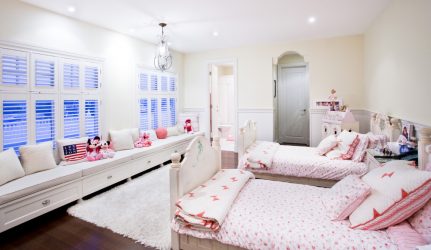 Projeto do quarto das crianças para dois e três filhos de diferentes sexos - 240+ (Foto) Idéias para o zoneamento interior