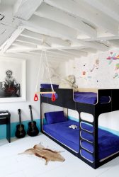 Projeto do quarto das crianças para dois e três filhos de diferentes sexos - 240+ (Foto) Idéias para o zoneamento interior