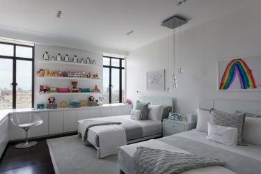 Projeto do quarto das crianças para dois e três filhos de diferentes sexos - 240+ (Foto) Idéias para o zoneamento interior