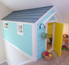 Como fazer uma casa confiável e bonita para crianças de madeira com as próprias mãos? 185+ (Fotos) Projetos para dar