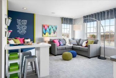 Projetar um quarto de crianças com um sofá macio: como e onde devo colocá-lo?