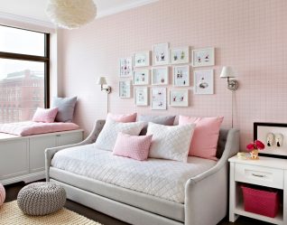 Projetar um quarto de crianças com um sofá macio: como e onde devo colocá-lo?
