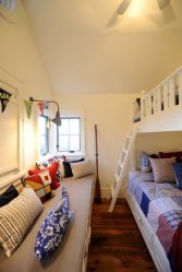 Projetar um quarto de crianças com um sofá macio: como e onde devo colocá-lo?
