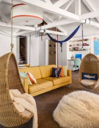Projetar um quarto de crianças com um sofá macio: como e onde devo colocá-lo?