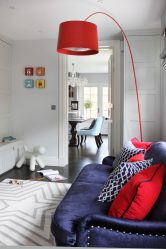 Projetar um quarto de crianças com um sofá macio: como e onde devo colocá-lo?