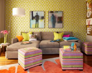 Projetar um quarto de crianças com um sofá macio: como e onde devo colocá-lo?