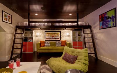 Projetar um quarto de crianças com um sofá macio: como e onde devo colocá-lo?
