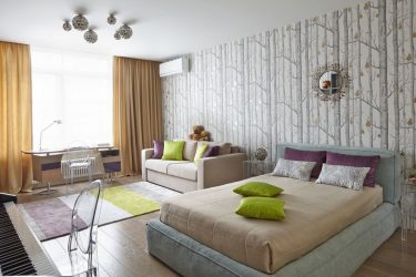 Projetar um quarto de crianças com um sofá macio: como e onde devo colocá-lo?