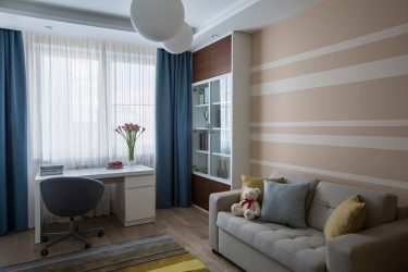 Projetar um quarto de crianças com um sofá macio: como e onde devo colocá-lo?