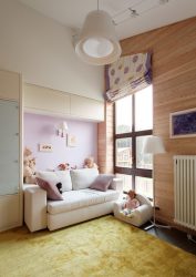 Projetar um quarto de crianças com um sofá macio: como e onde devo colocá-lo?