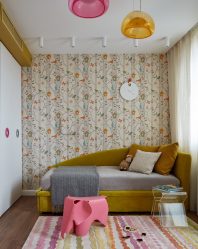 Projetar um quarto de crianças com um sofá macio: como e onde devo colocá-lo?