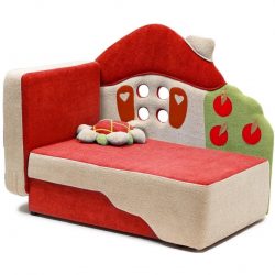 Projetar um quarto de crianças com um sofá macio: como e onde devo colocá-lo?