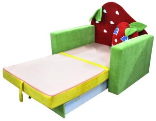 Projetar um quarto de crianças com um sofá macio: como e onde devo colocá-lo?