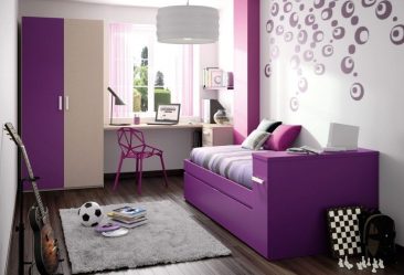 Projetar um quarto de crianças com um sofá macio: como e onde devo colocá-lo?