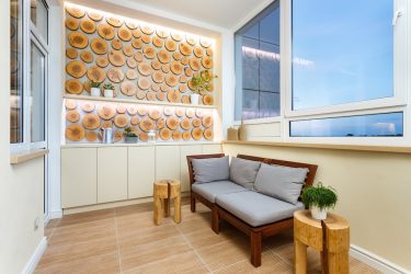 Decoração varanda em Khrushchev: 225 + (Foto) - Idéias para fazer belos desenhos