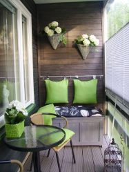 Decoração varanda em Khrushchev: 225 + (Foto) - Idéias para fazer belos desenhos