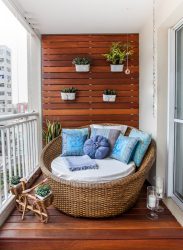 Decoração varanda em Khrushchev: 225 + (Foto) - Idéias para fazer belos desenhos