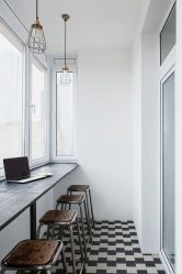 Decoração varanda em Khrushchev: 225 + (Foto) - Idéias para fazer belos desenhos