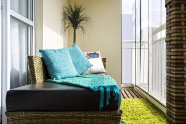 Decoração varanda em Khrushchev: 225 + (Foto) - Idéias para fazer belos desenhos