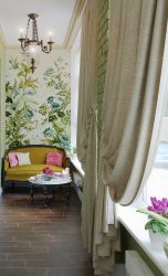 Decoração varanda em Khrushchev: 225 + (Foto) - Idéias para fazer belos desenhos