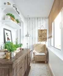 Decoração varanda em Khrushchev: 225 + (Foto) - Idéias para fazer belos desenhos