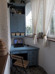 Decoração varanda em Khrushchev: 225 + (Foto) - Idéias para fazer belos desenhos