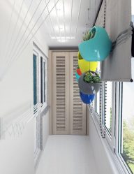 Decoração varanda em Khrushchev: 225 + (Foto) - Idéias para fazer belos desenhos
