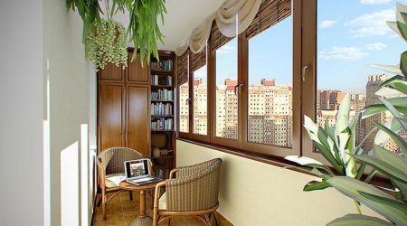 Decoração varanda em Khrushchev: 225 + (Foto) - Idéias para fazer belos desenhos