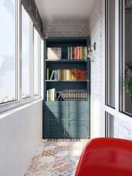 Decoração varanda em Khrushchev: 225 + (Foto) - Idéias para fazer belos desenhos
