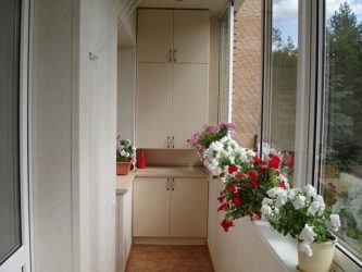Decoração varanda em Khrushchev: 225 + (Foto) - Idéias para fazer belos desenhos