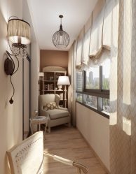 Decoração varanda em Khrushchev: 225 + (Foto) - Idéias para fazer belos desenhos