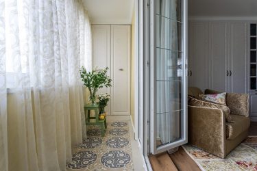 Decoração varanda em Khrushchev: 225 + (Foto) - Idéias para fazer belos desenhos