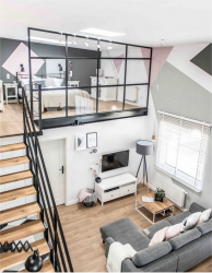 O design interior da moradia em estilo moderno: 155+ (foto) projetos para a sala de estar, cozinha, pátio