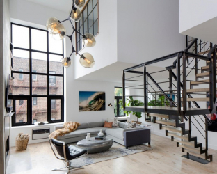 O design interior da moradia em estilo moderno: 155+ (foto) projetos para a sala de estar, cozinha, pátio