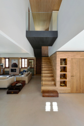 O design interior da moradia em estilo moderno: 155+ (foto) projetos para a sala de estar, cozinha, pátio
