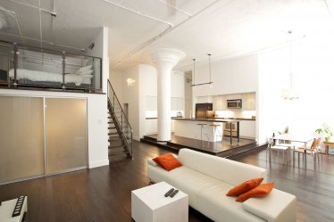 O design interior da moradia em estilo moderno: 155+ (foto) projetos para a sala de estar, cozinha, pátio