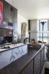 O design interior da moradia em estilo moderno: 155+ (foto) projetos para a sala de estar, cozinha, pátio