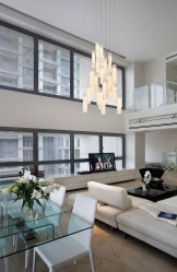 O design interior da moradia em estilo moderno: 155+ (foto) projetos para a sala de estar, cozinha, pátio