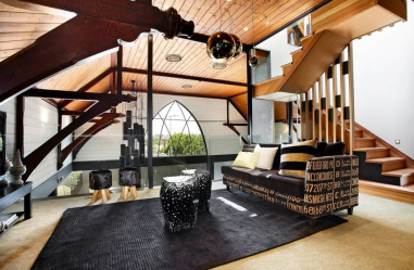O design interior da moradia em estilo moderno: 155+ (foto) projetos para a sala de estar, cozinha, pátio