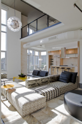 O design interior da moradia em estilo moderno: 155+ (foto) projetos para a sala de estar, cozinha, pátio