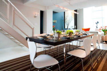 O design interior da moradia em estilo moderno: 155+ (foto) projetos para a sala de estar, cozinha, pátio