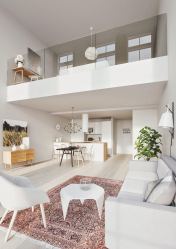O design interior da moradia em estilo moderno: 155+ (foto) projetos para a sala de estar, cozinha, pátio