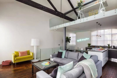 O design interior da moradia em estilo moderno: 155+ (foto) projetos para a sala de estar, cozinha, pátio