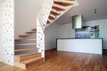 O design interior da moradia em estilo moderno: 155+ (foto) projetos para a sala de estar, cozinha, pátio