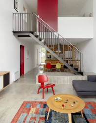 O design interior da moradia em estilo moderno: 155+ (foto) projetos para a sala de estar, cozinha, pátio
