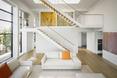 O design interior da moradia em estilo moderno: 155+ (foto) projetos para a sala de estar, cozinha, pátio