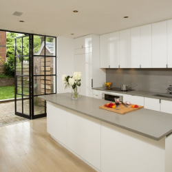 O design interior da moradia em estilo moderno: 155+ (foto) projetos para a sala de estar, cozinha, pátio