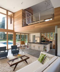 O design interior da moradia em estilo moderno: 155+ (foto) projetos para a sala de estar, cozinha, pátio