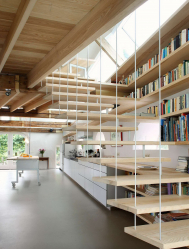 O design interior da moradia em estilo moderno: 155+ (foto) projetos para a sala de estar, cozinha, pátio